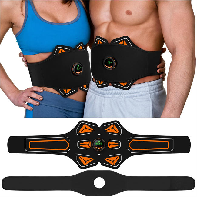 Toning Belt, Muscle Toner, Abdominal Training Belt Workout Portable Fitness Equipment for Home
